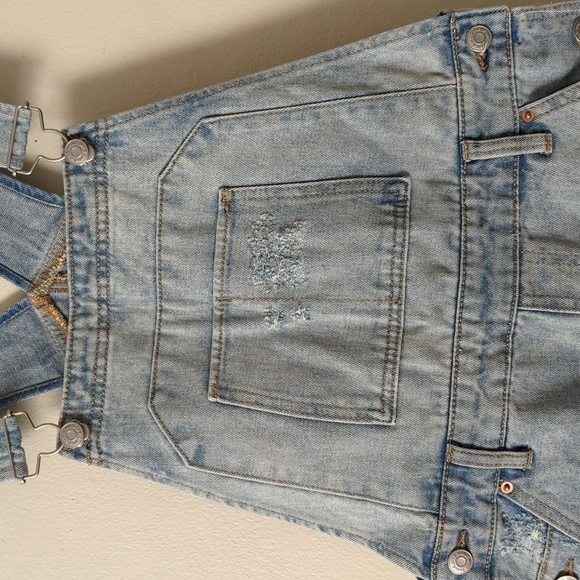 Wild Fable Distressed Jeans Shorts Overall - Picture 5 of 12